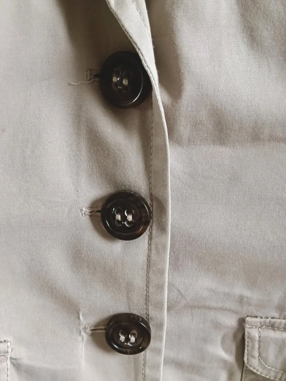 Vintage Esprit Safari Style Jacket/Blazer US 10/12 - Picture 3 of 7